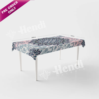 Pink peace Table Cover