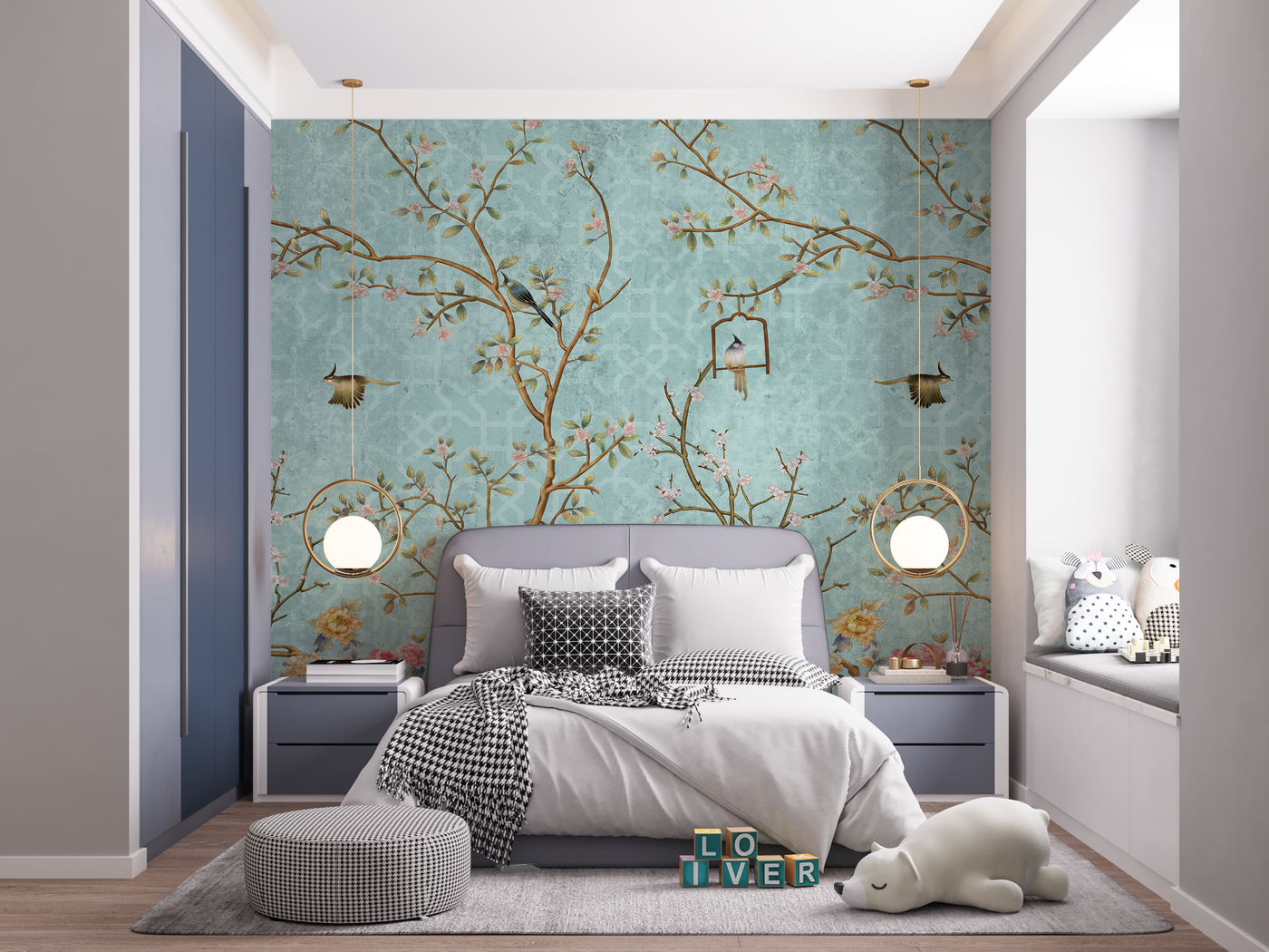 Wallpaper Wall To Wall Design