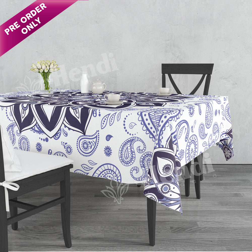 White peace Table Cover