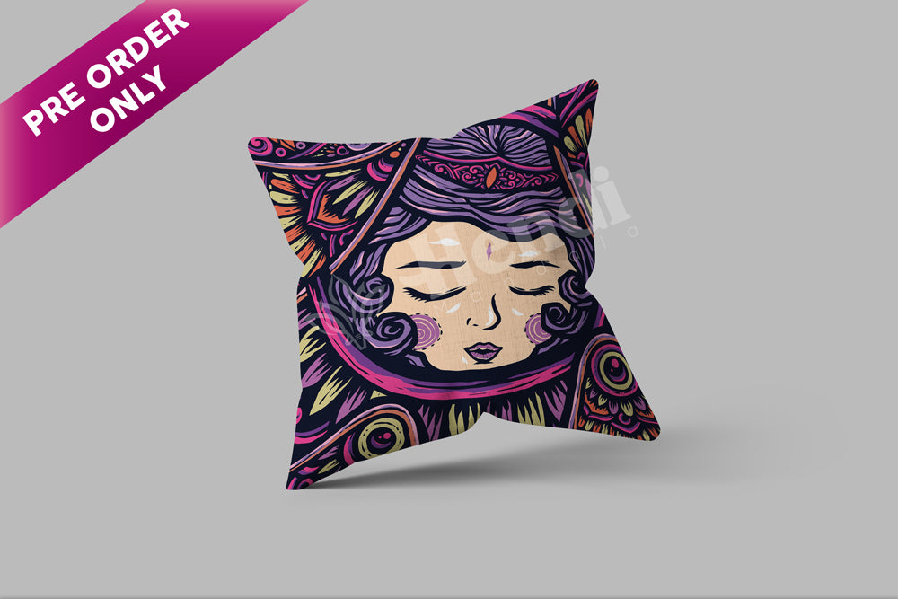 Pinkish Sleeping Beauty Cushion