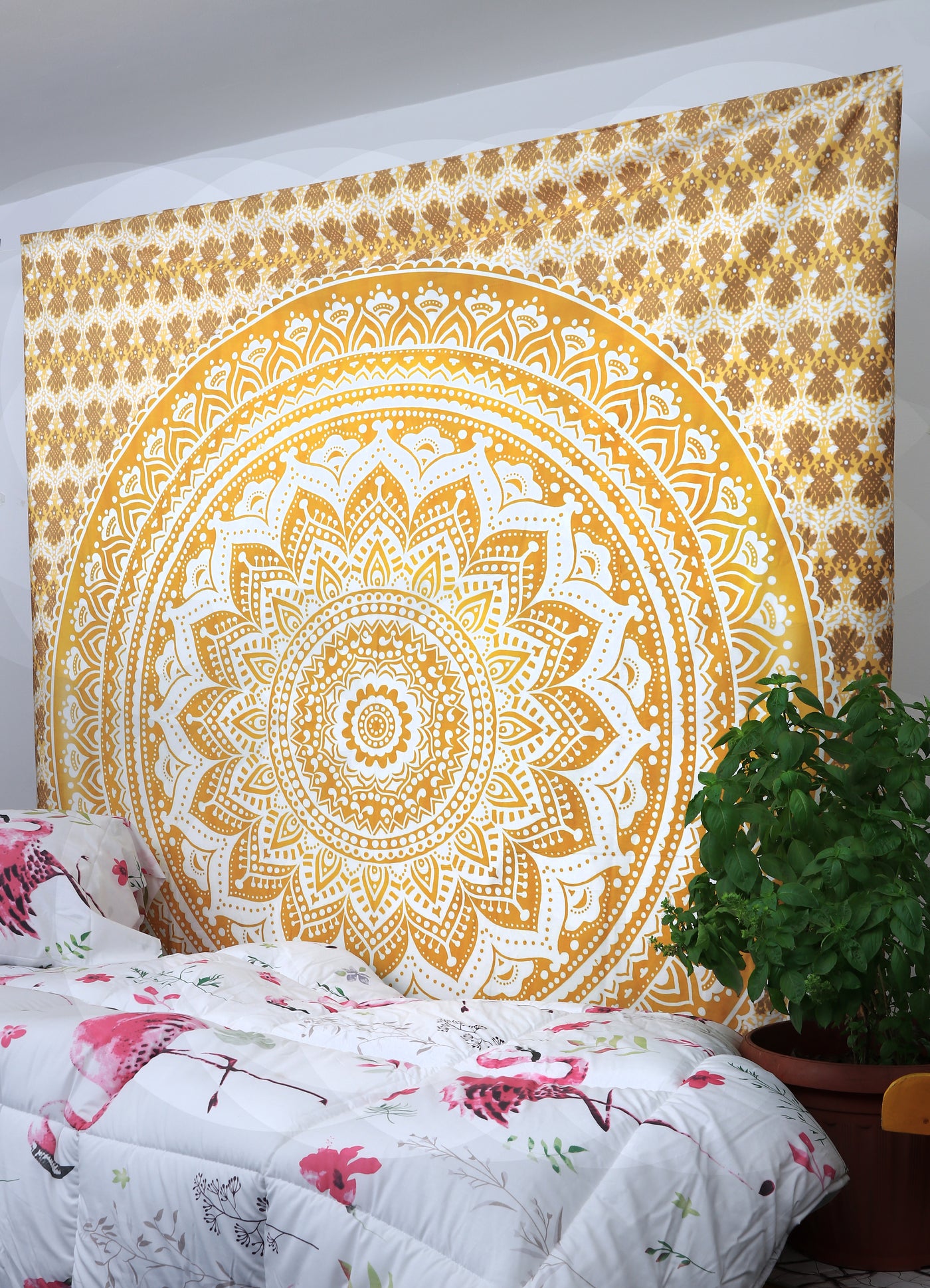 Eternally Classic Orange Tapestry