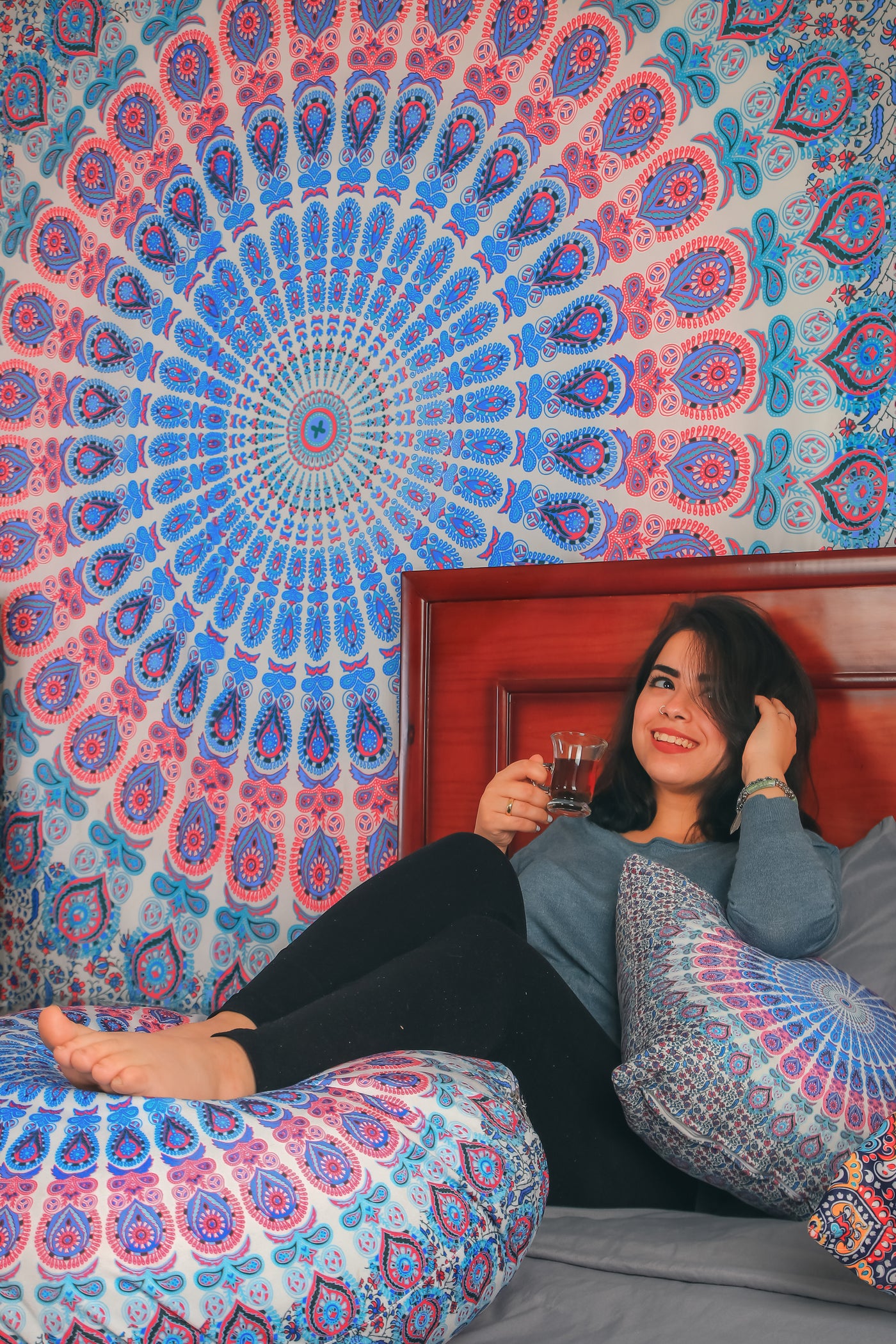Enlightened Soul Light Tapestry