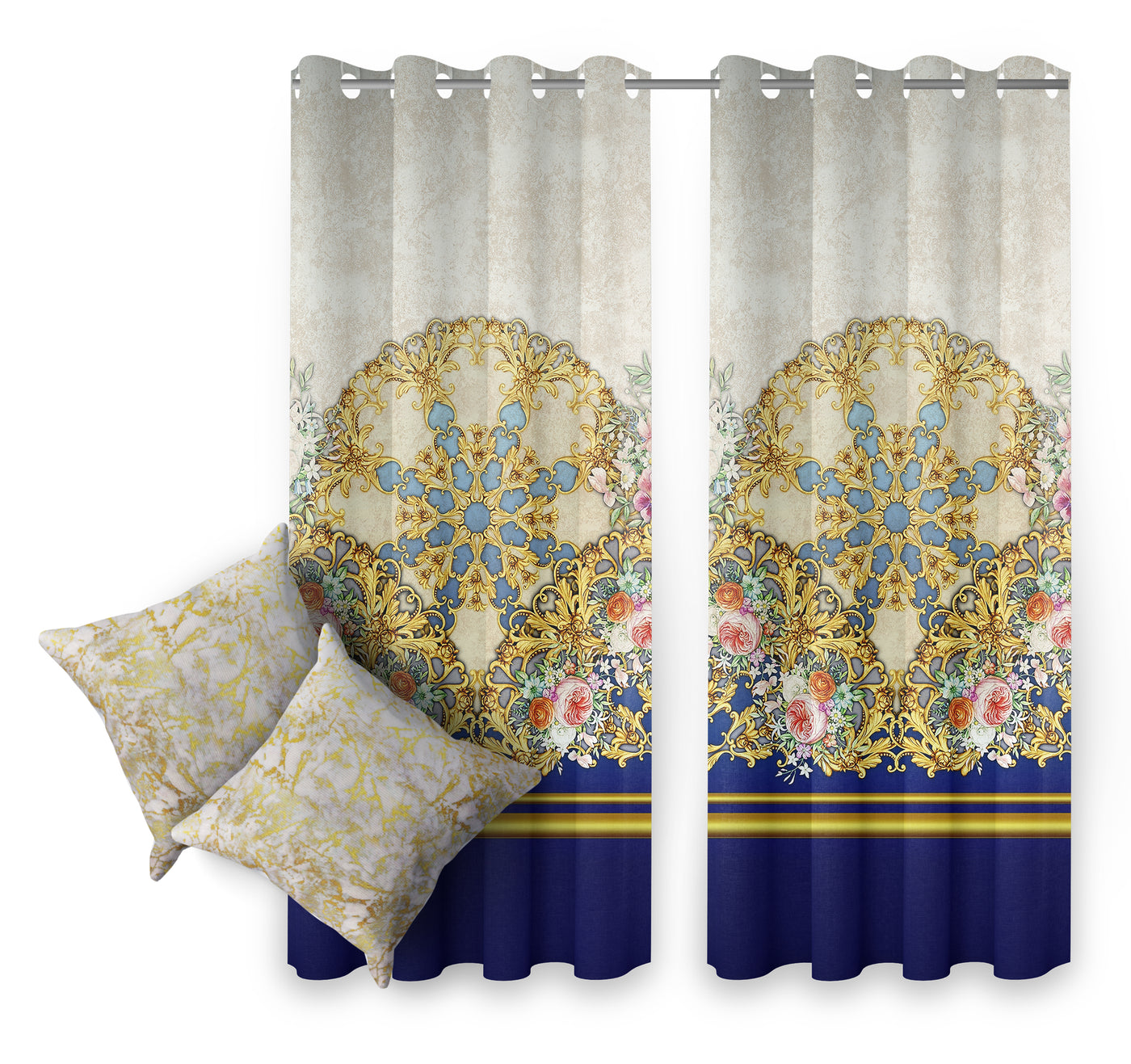 Blue Curtains Bundle